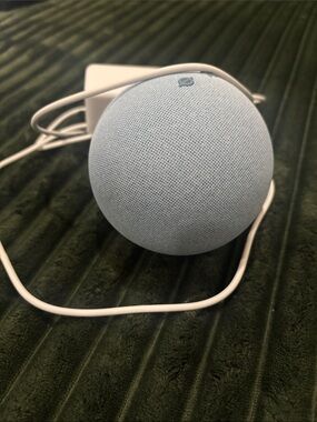Google Nest Mini Smart Speaker - Pale Blue